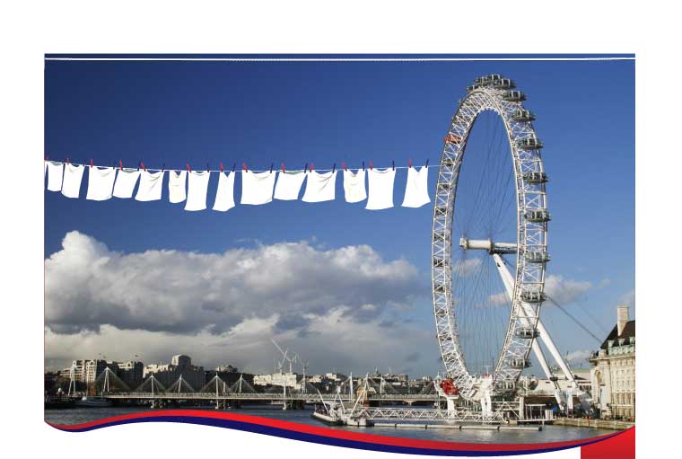 Laundry services in London - get in touch with the National Laundry Group